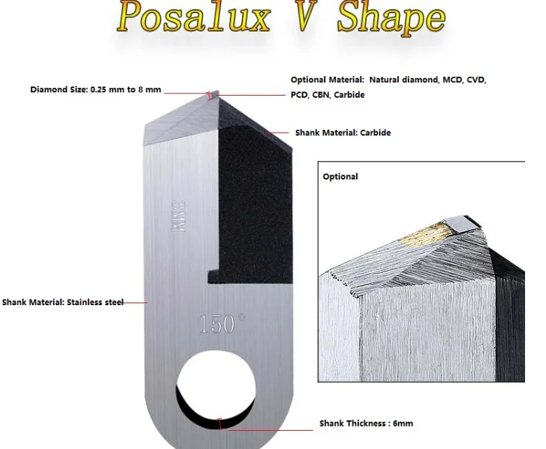 diamond tools 3mm diamond MCD diamond polishing Faceting