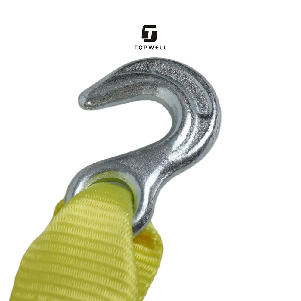 Heavy Duty Tow Strap, Strong Tow Strap for Towing Winch