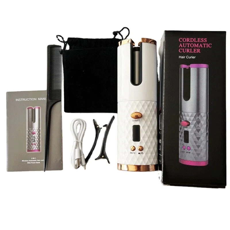 Automatic Curling Iron Rotating Professional Curler Styling Tools for Curls Waves Ceramic Curly Magic Hair Curler Beach Waves