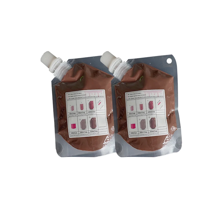 Favorable Price vegan lip gloss base matte waterproof lip gloss pink base gel