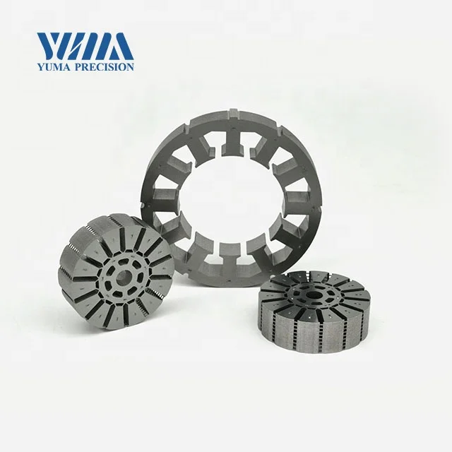 Customizable  bldc motor rotor and stator laminated iron core stamping for electric assist bicycle