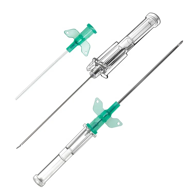 
18G Disposable Safety IV Cannula IV Cannula Sizes And Uses Butterfly Different Types Needle Types Manufacturers 