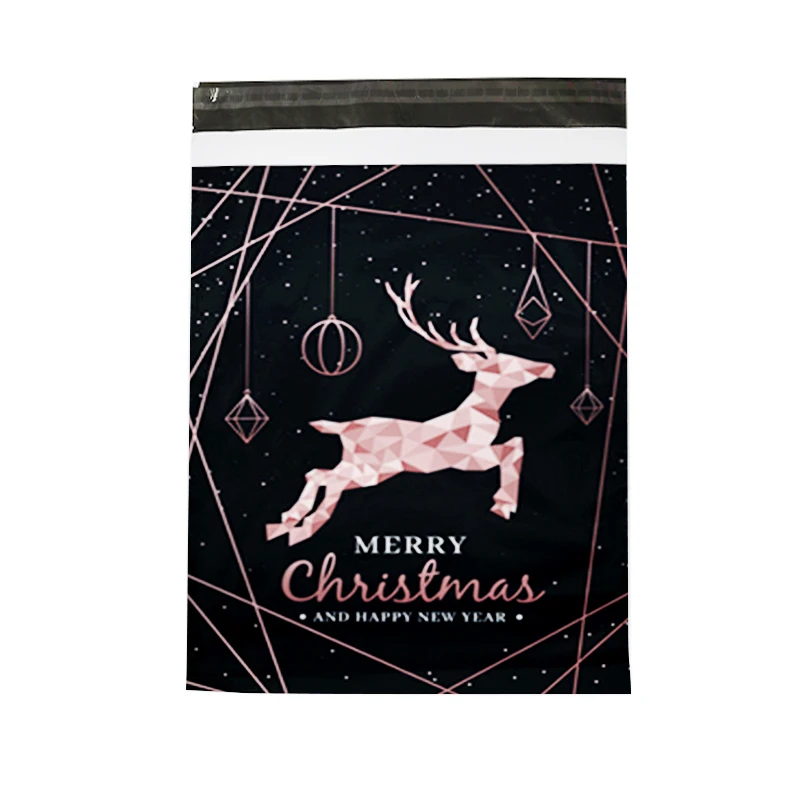 New Design Christmas Mailers 14.5 X 19 Christmas Holiday Designer Poly Mailers Holiday Poly Mailers