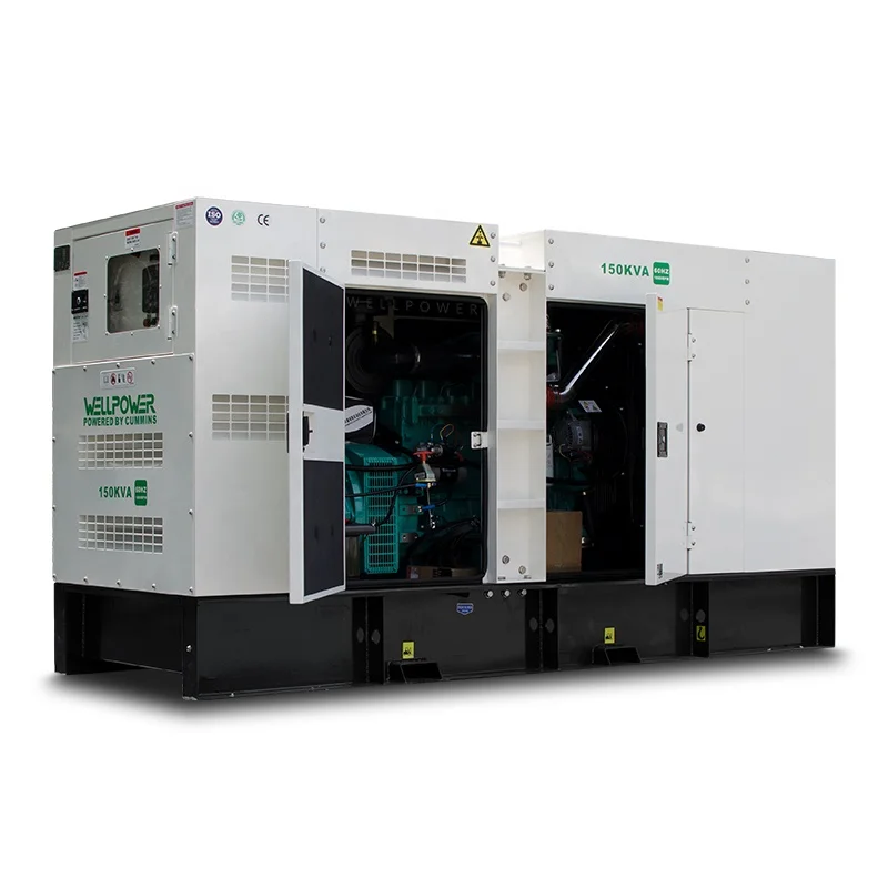 Powered by Cummins brushless alternator stamford 180 kw generador electrico de 220 kva