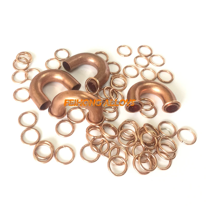 Phosphorus Brazing Rings Rod Bcup-2 Flat and Square Rods High Quality CP202 Copper Alloy