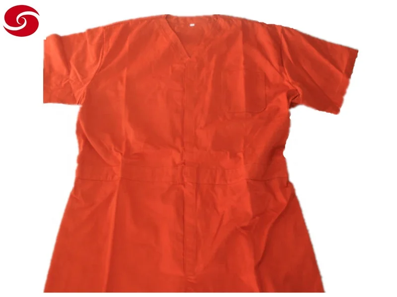 Long Sleeves Suit China XinXing Factory Price Short Sleeve Prison Inmate Coverall wholesale