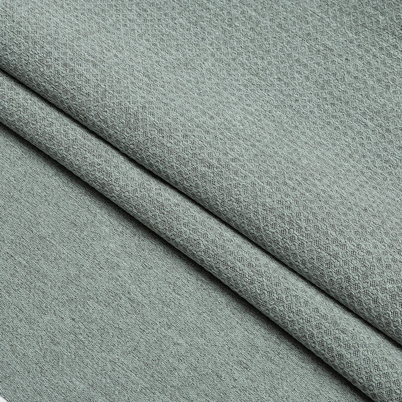 Modern luxury black out fabric for curtains 100% polyester interior decoration blackout curtain fabric