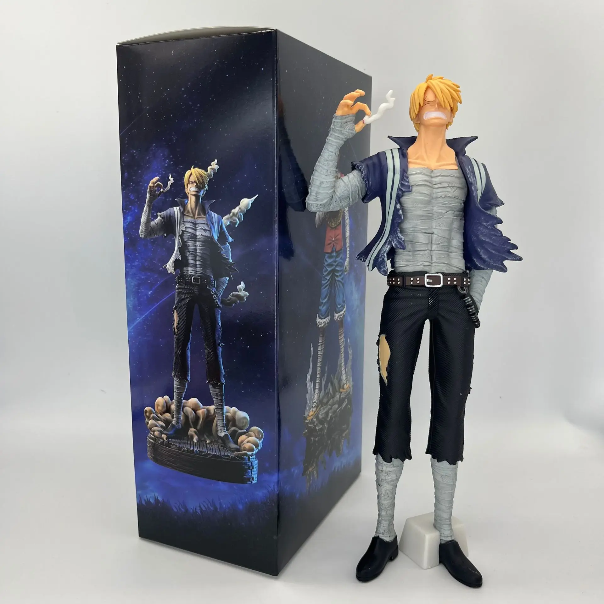 28 см аниме Roronoa Zoro Luffy Vinsmoke Коллекция фигурка Sanji Модель Кукла ПВХ Аниме Фигурки игрушки