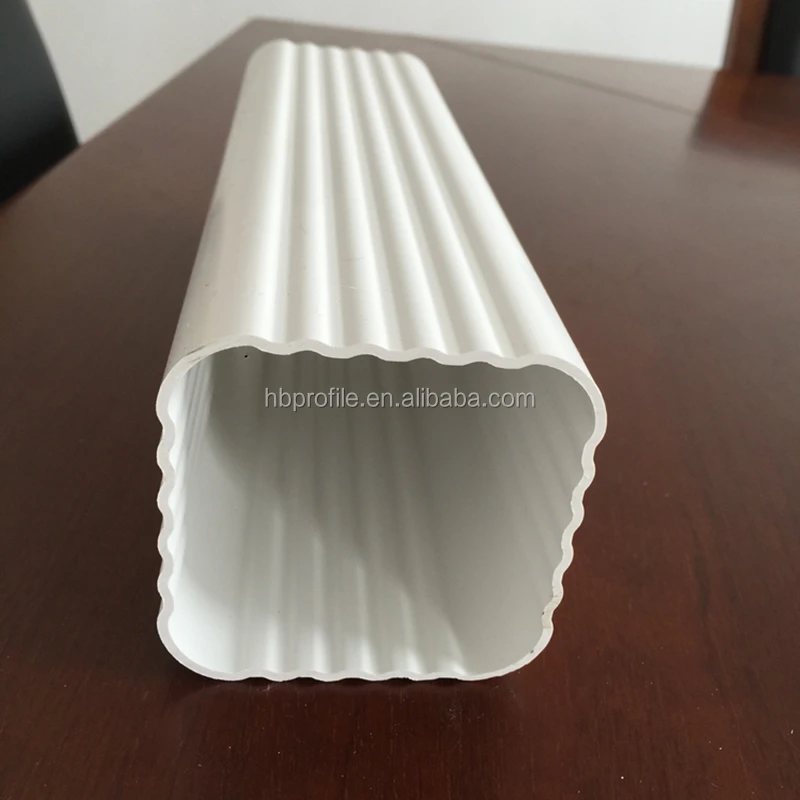 PVC Rain water Gutter/Factory Sale PVC Rain Gutter Light weight easy installation fascia panels