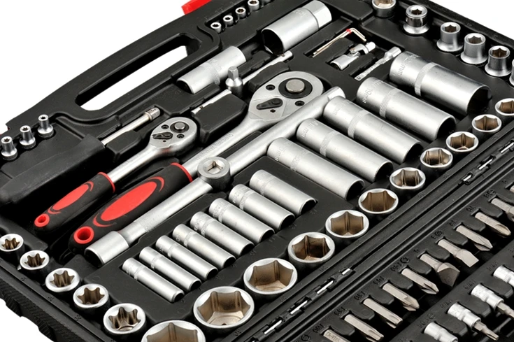 Germany Design 130 pcs Car Mechanics Tools Complete All tool For Auto Repairing Use