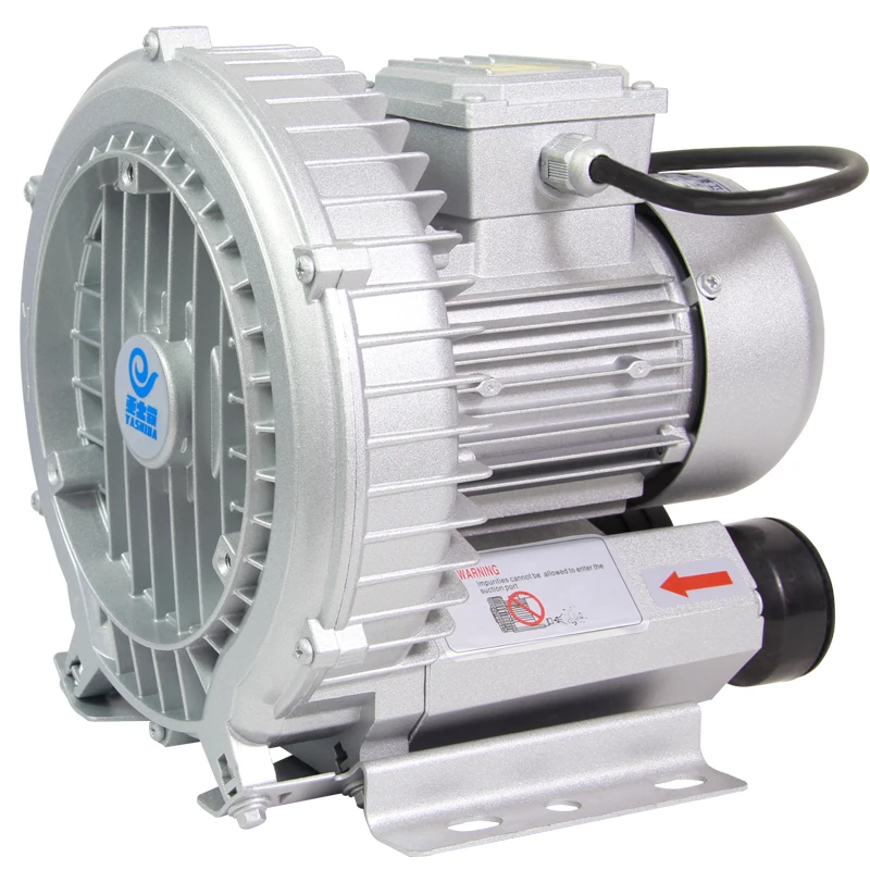 
YASHIBA blower for chemical 1/3HP 250W380V Small blower Centrifugal air pump 0.25KW exhaust fan 