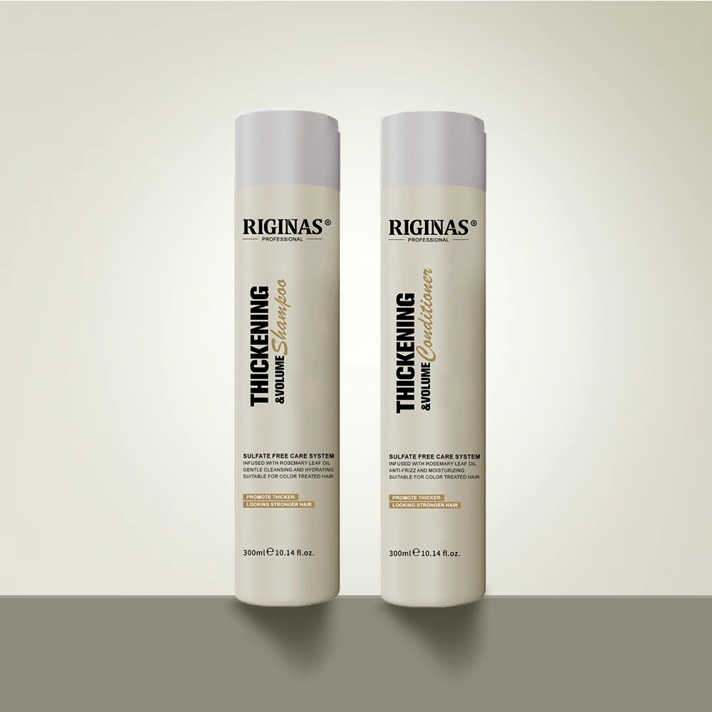 Riginas Private Label Vegan Sulfate Free Biotin Shampoo And Conditioner Professional Use Sulfate Free Shampoo