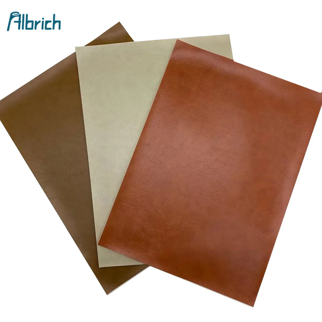 factory direct sale embossing artificial PVC Leather fabric For sofa