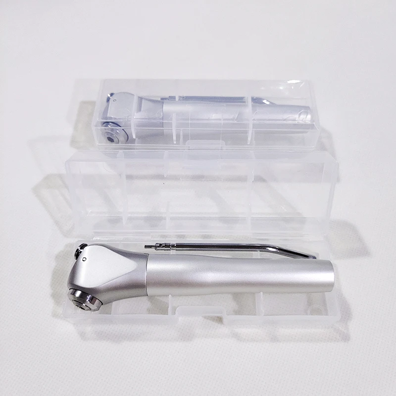 Стоматологический воздушно-Водный шприц с серой прямой трубкой автоклавируемый. С наконечником шприца