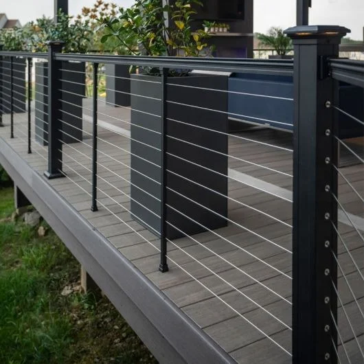 EKOO low maintenance stainless outdoor balcony railing stainless steel balustrade