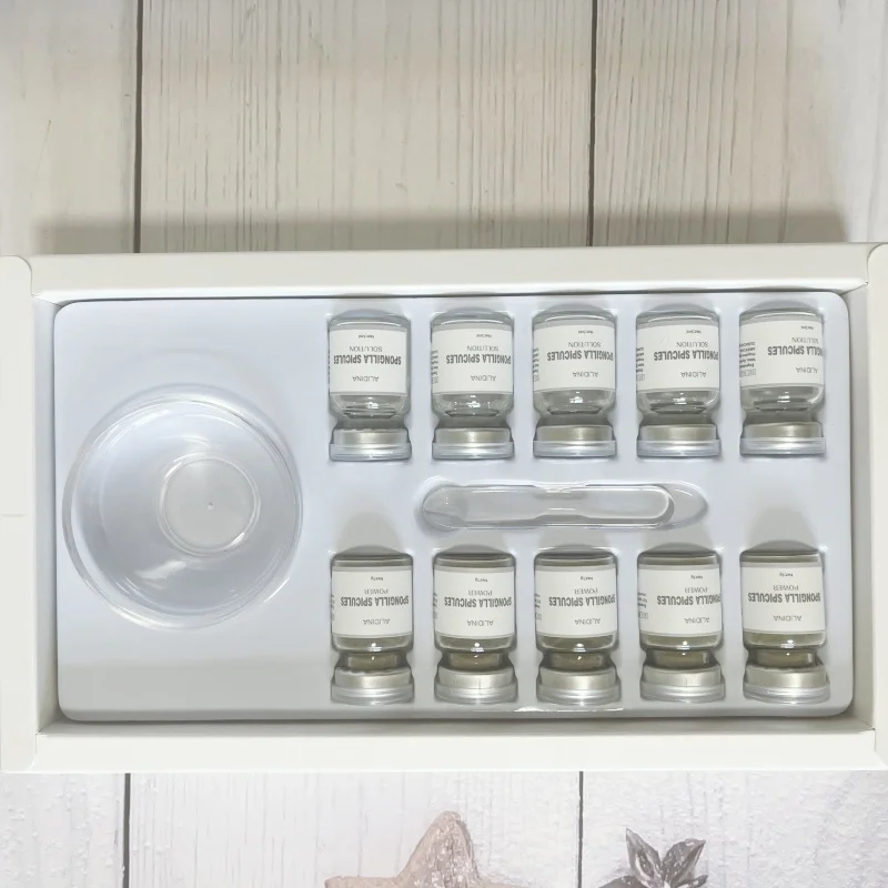 Algae Peeling Sponge Spicule Bio-Micro-needling Kit Brown Algae Natural Extract Ance Removal Deep Nourishing For Skin Care