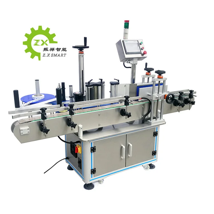 Factory High Accuracy High-Efficiency Wet Cold Glue Double Labeling Machine For Bottle