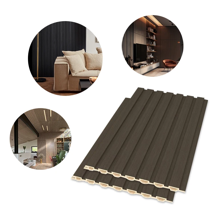 Factory Price Wall Panel Hollow Interior Wood Plastic Composite Wall Cladding WPC Wall Panel