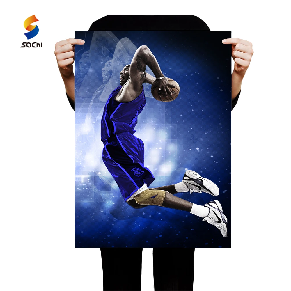 Custom stranger things poster basketball gaming sport stars poster waterproof Digital printing  posters wall art