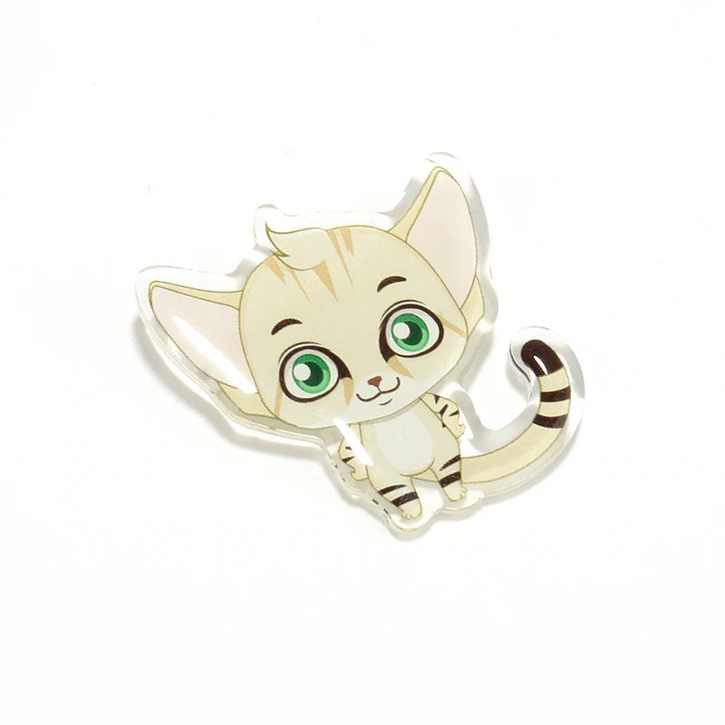 VOGRACE high quality OEM make your own logo direct sale personalized promotional  lovely anime custom  acrylic badges