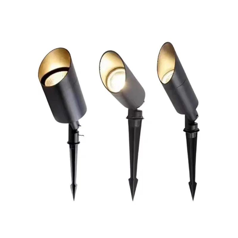 Уличные прожекторы садовые круглые 7 Вт 10 15 20 25 30 50 Светодиодный прожектор с шипом