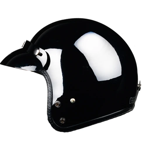 Super Hot Sales Vintage Retro Electric Scooter Half Face Helmet Casco Moto Motorcycle