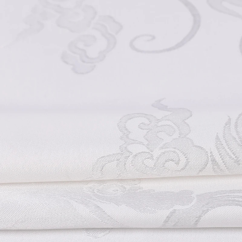 Chinese silk hot selling custom dyeable jacquard satin brocade silk dragon fabric