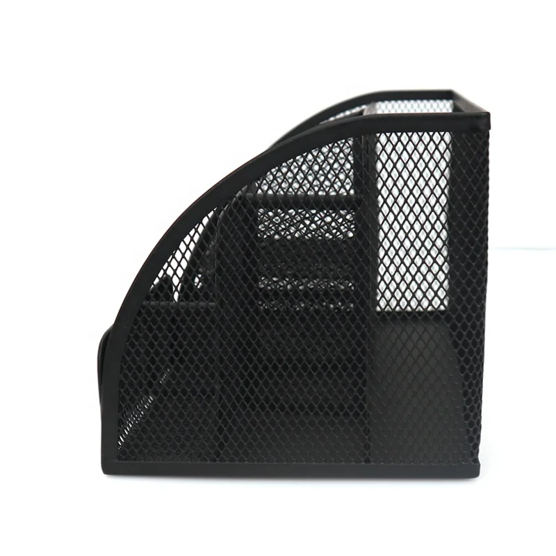 Высококачественный Металлический Сетчатый Настольный органайзер для офиса