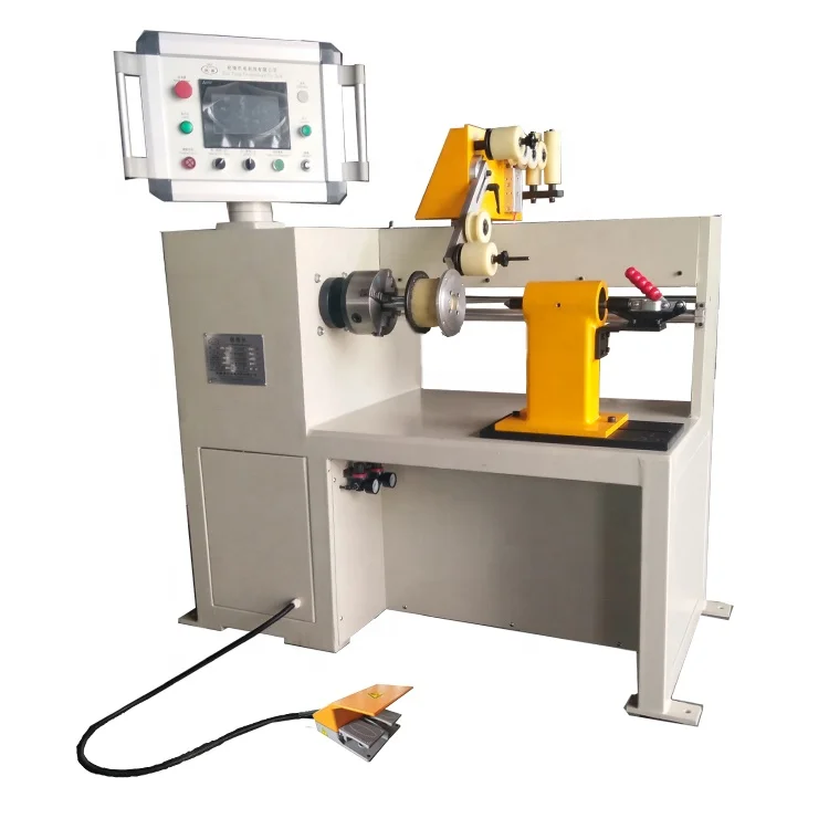 PLC Control System Table Type Automatic Distribution Transformer Coil Winding Machine