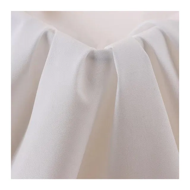 ready stock Good quality t/c 80/20  polyester cotton dyed  fabric for shirt pocket and dress school uniform