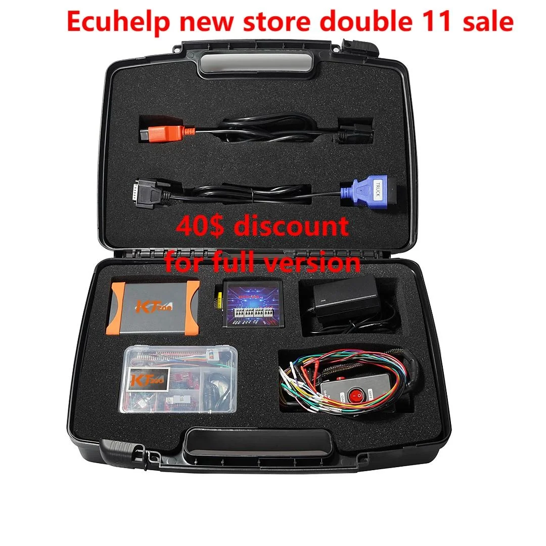 Alat Penyetelan Chip TCU Super Ajaib KT200 DFOX Mendukung Beberapa Protokol OBD/BOOT/BDM/JTAG-Versi Lengkap