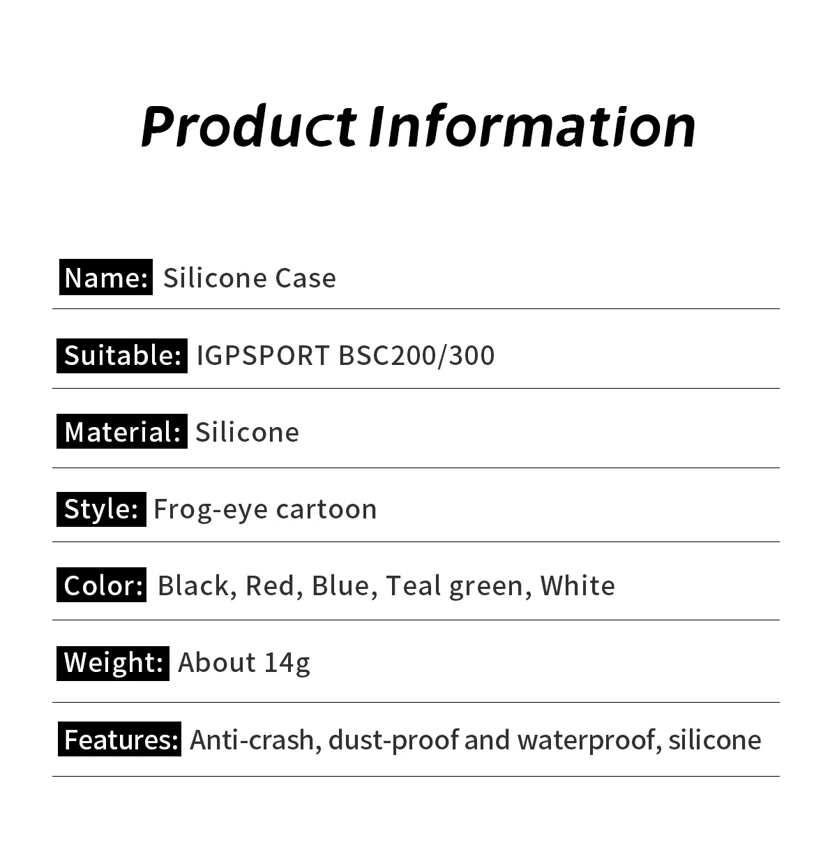 Support OEM Bike Computer Silicone Case Cover For BSC200 BSC300 Bike Computer Silicone Cover GPS Speedometer Cat Ear Carton Case