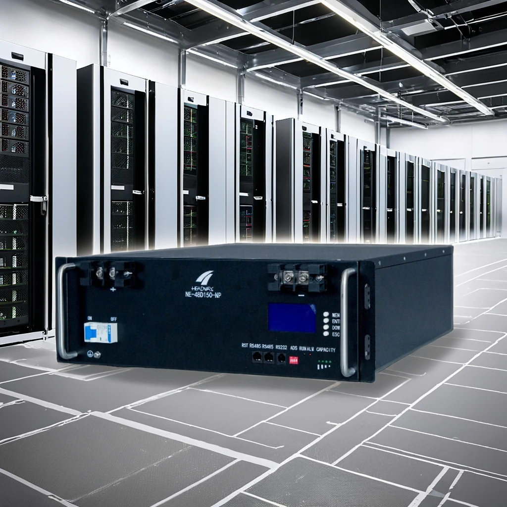 HEADWAY Grid  48V 100ah Rechargeable Lifepo4 Lithium Ion Battery Home Energy Storage LCD Display BMS Protection 10kWh Capacity