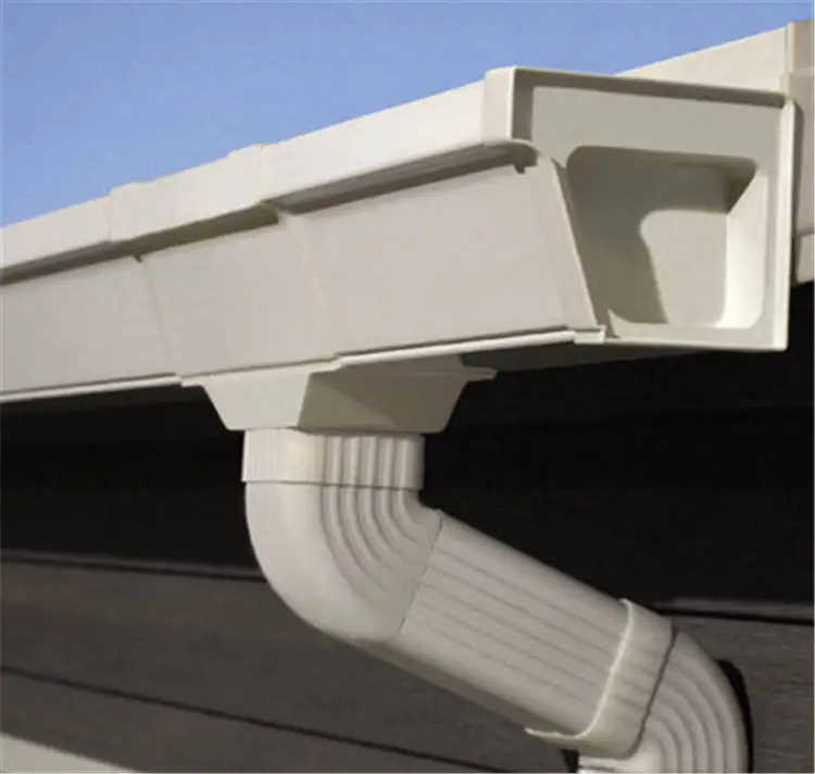 Hot Selling Good Quality Custom Plastic Gutter,Roof PVC Gutter System,Cheap PVC Rain Gutter