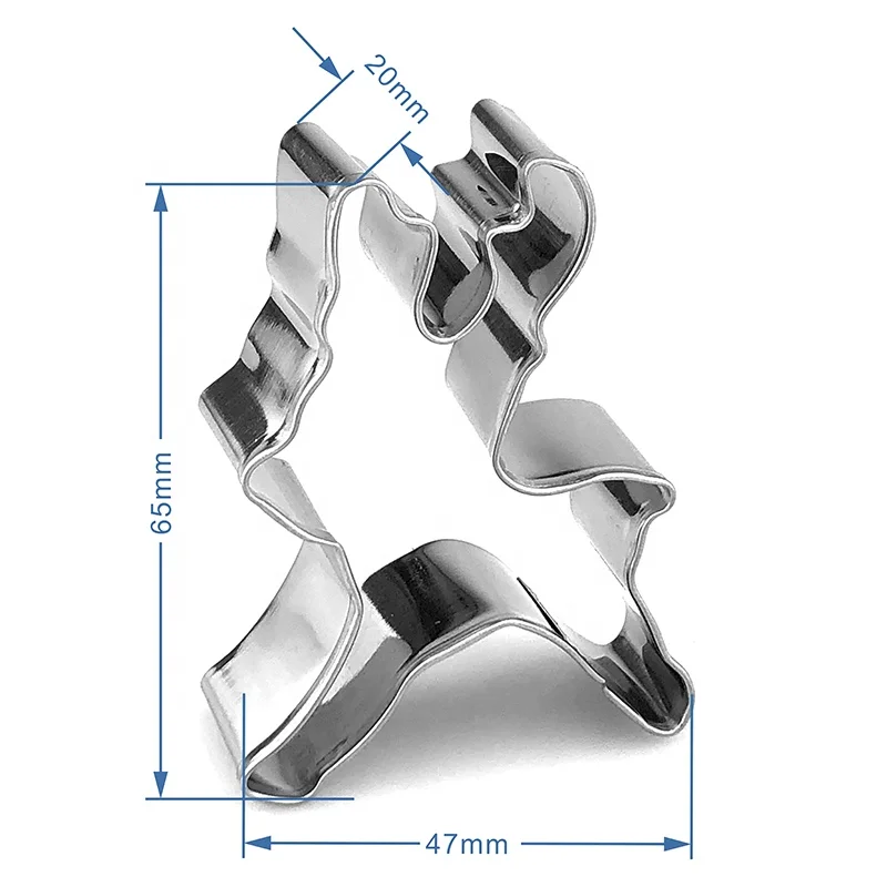 Christmas Animal Biscuit Reindeer Stainless Steel Cookie Cutter Cake Tools