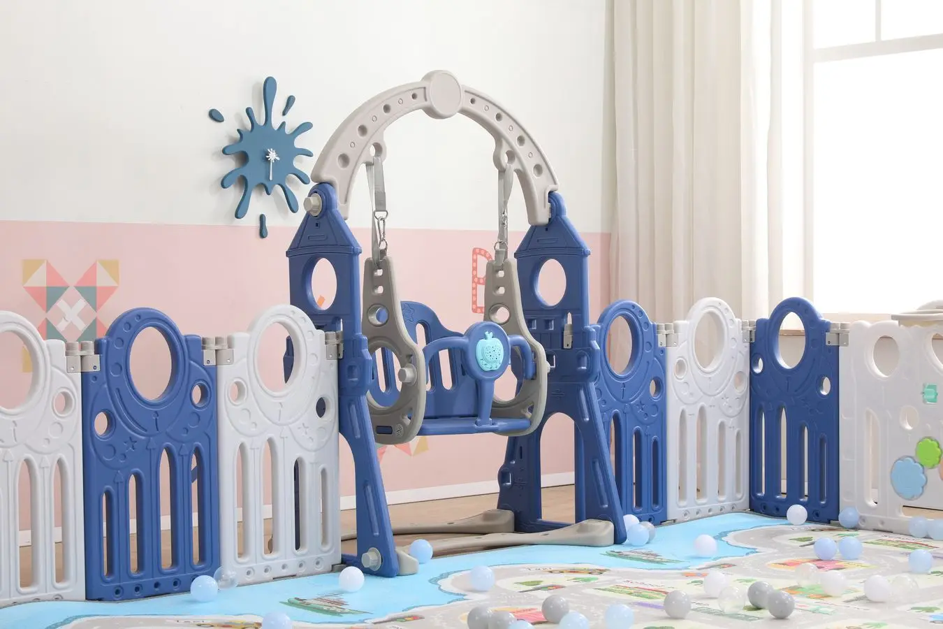 Good Quality Workshop Playpen For Baby Plastic Y Plastic Indoor Playpen Pink Park Playpen Kid Plastic