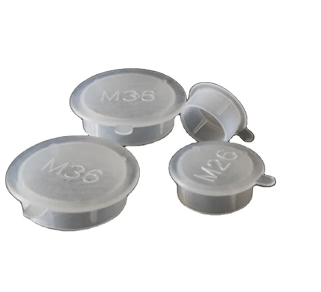 China Plastic thread protector cap without thread IFTP-02 Internal female thread protector for Fitting for valve bodies in white