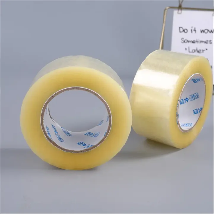 Transparent tape large roll wide tape sealing tape Bopp paper Source-factory direct selling