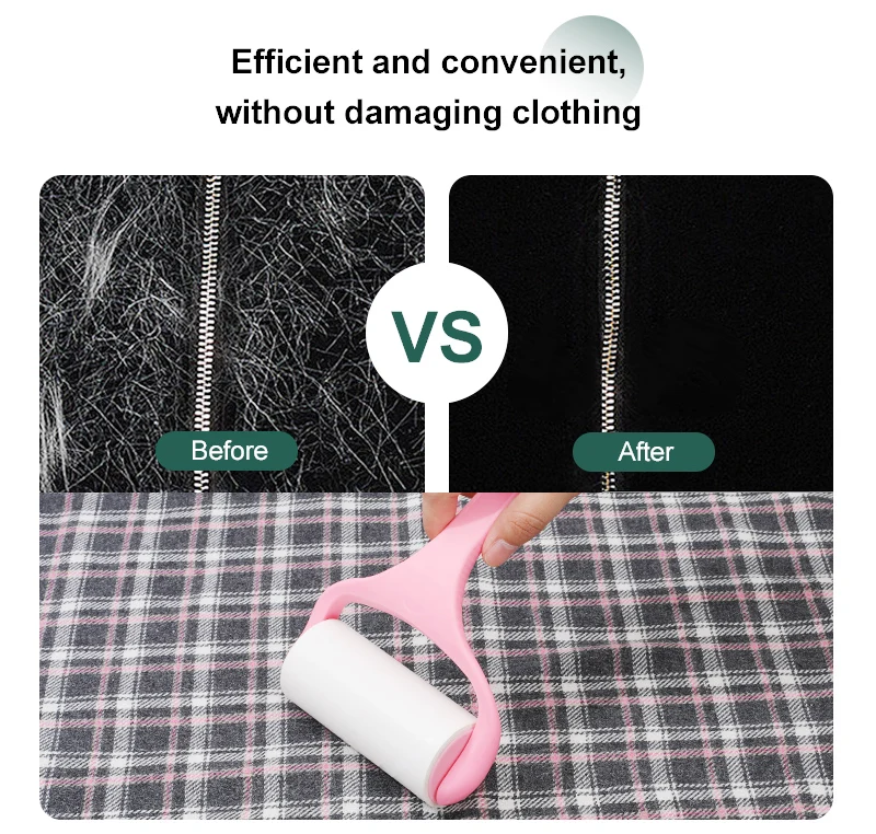 Sticky Lint Roller Disposable Cleaning Tape Roller Dust Remover Lint Cleaner for Floor Clothes