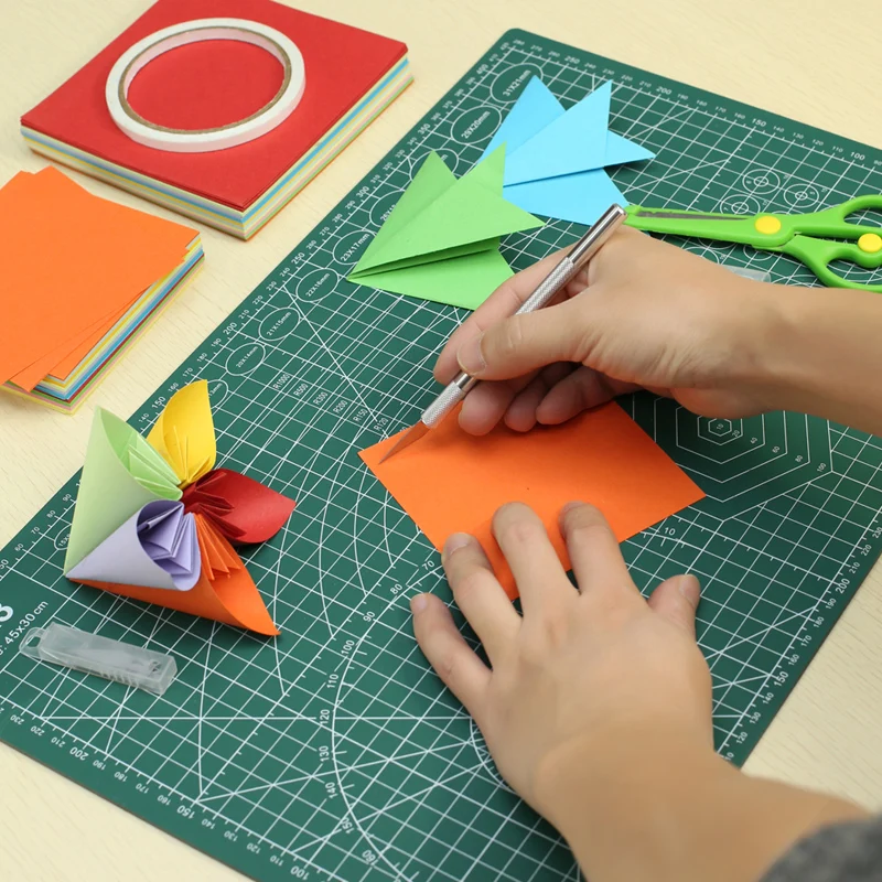 A2 A3 A4 A5 Self Healing PVC Non-slip Environment-friendly Cutting Mat For Sew