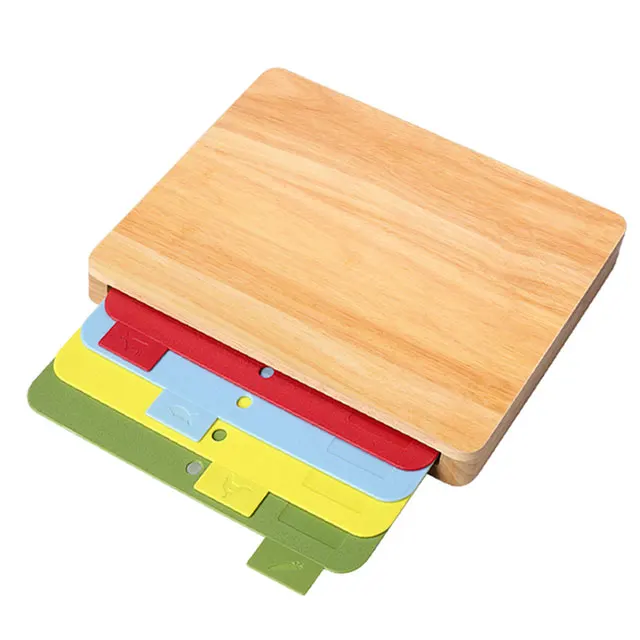 Bamboo with Trays And Lids Index Chopping Plastic for Kitchen Mat with Mats Flexible Set Manual Machine Cutting Board With Tray
