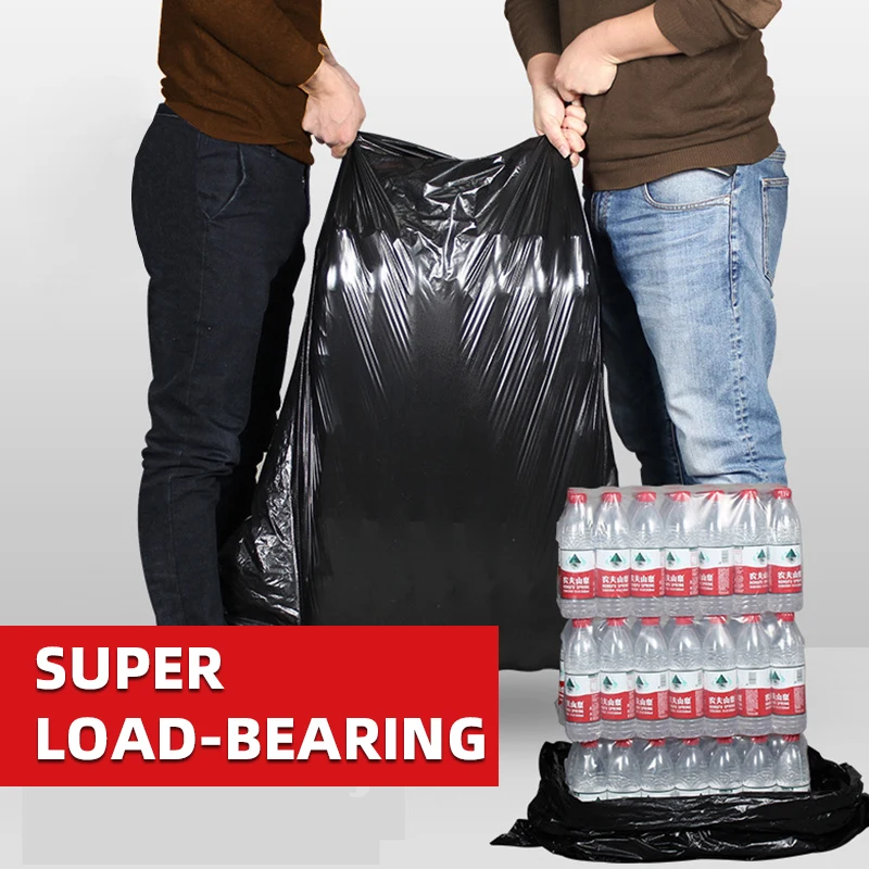 Manufacturer Wholesale Disposable Heavy Duty Plastic Sanitation Large Thickened Garbage Bag Maker