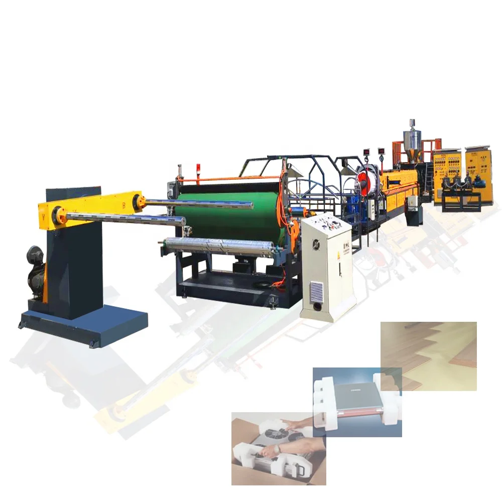 Hexing Brand 120 Model PE/EPE Foam Sheet Making Machine