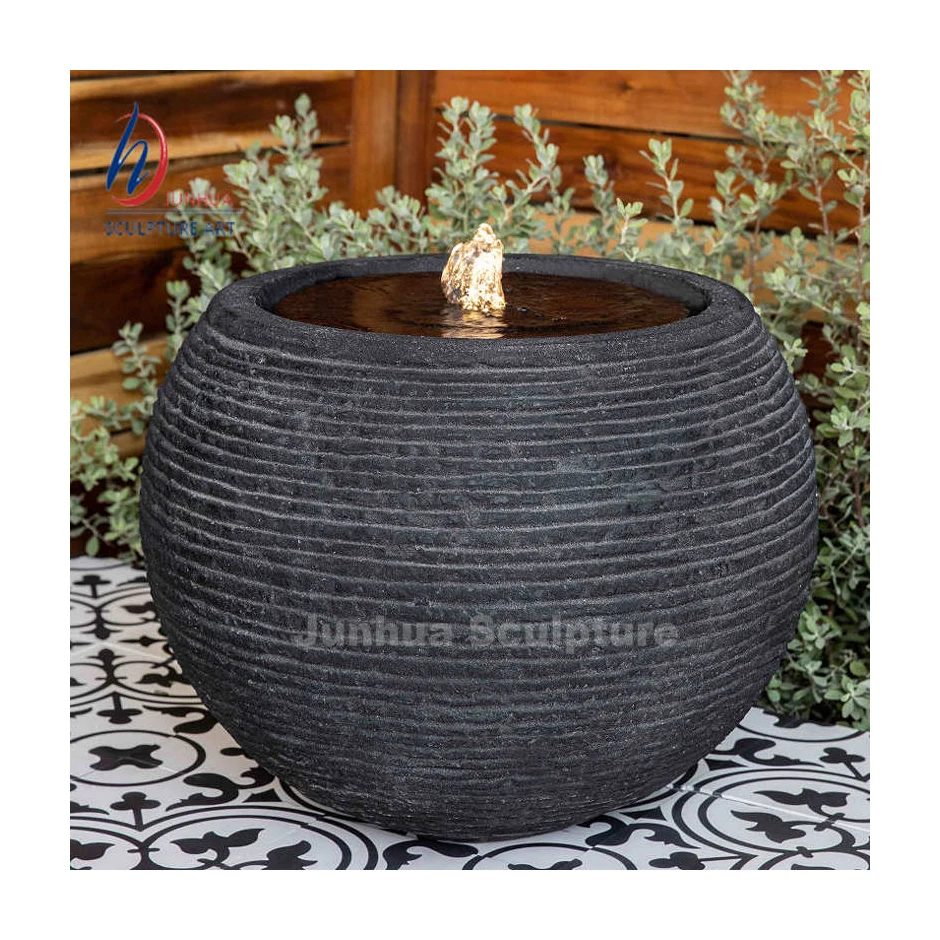 stone globe fountains  garden stone water fountain garden stone water fountain garden water fountain