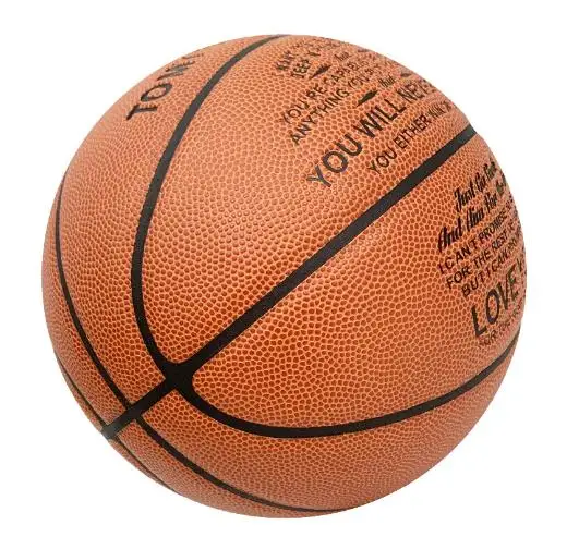 Персонализировать сплошным принтом изготовленные на заказ Носки с рисунком; Рождественский подарок баскетбольный мяч из полиуретана