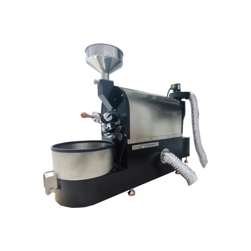 Widely used roaster for roasting coffee 500g 1kg 2kg german specialty rotary drum high capacity coffee roaster for house