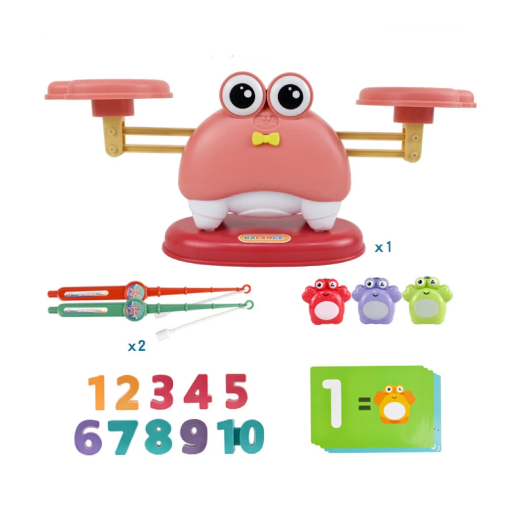 Educational Toys Colorful Classic Popular Preschool Education Enlightenment Math Logic Parent Child Interaction Cat Crab Libra