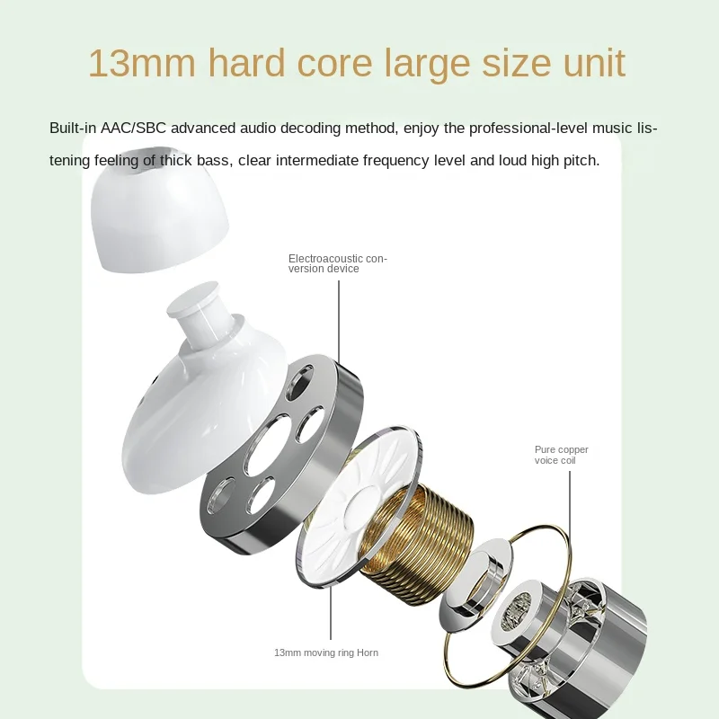 Audifono inalambricos BT 5.1 Headphone Noise cancelling Bass Tws Earphones True Wireless Stereo Earbuds for lenovo huawei phone