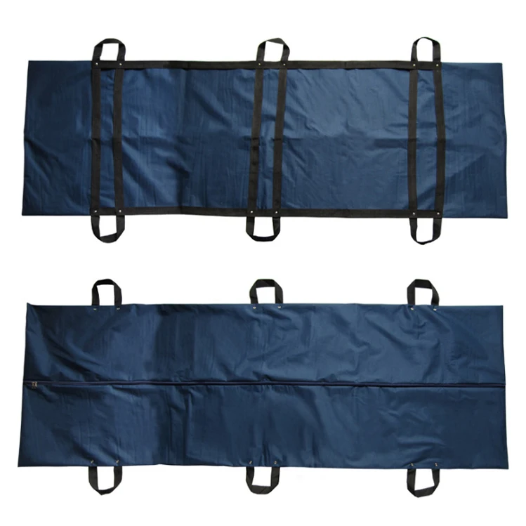 Disposable heavy duty waterproof PVC corpse mortuary body bag for dead bodies