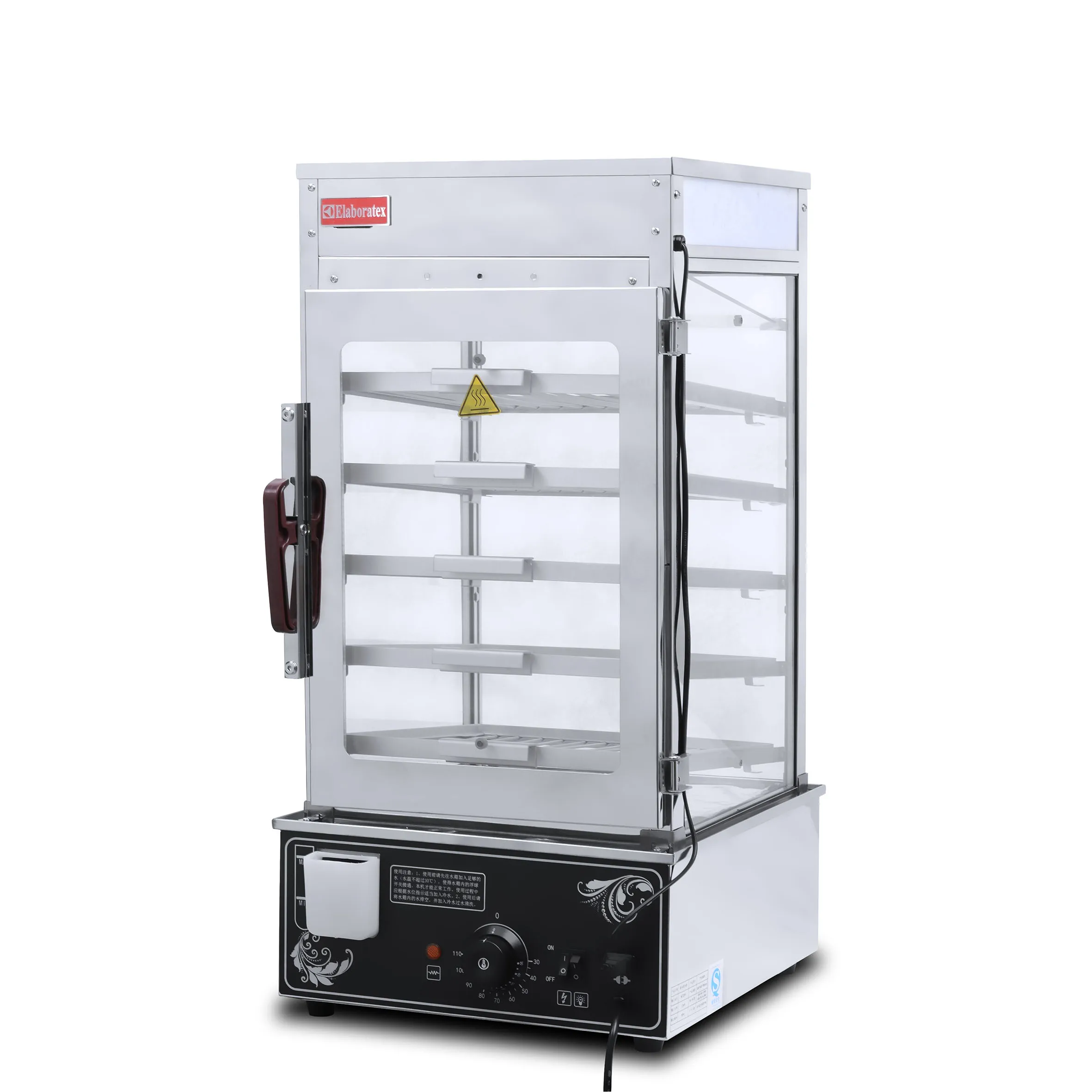 commercial restaurant hotel equipment fried chicken Food Display steamers warmer case